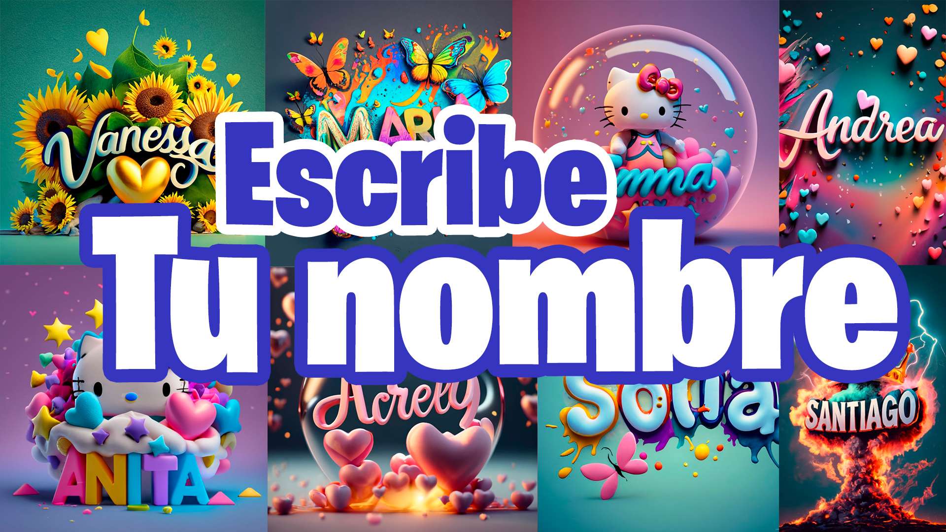 Nombres Creativos Escribe Tu Nombre