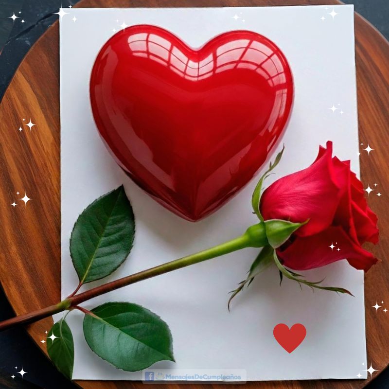 Corazón y Rosa