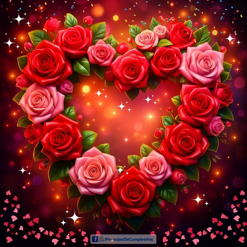 Corazón de Rosas