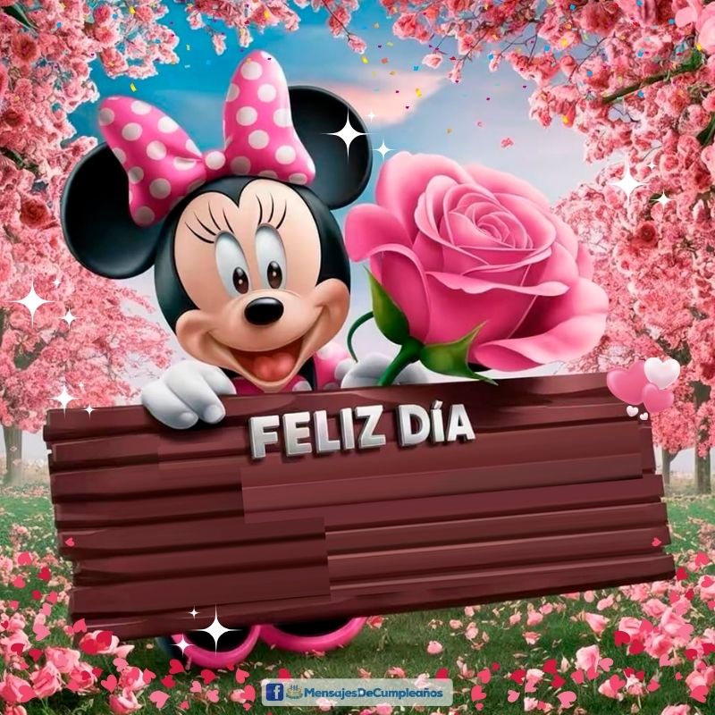 Minnie y Rosas
