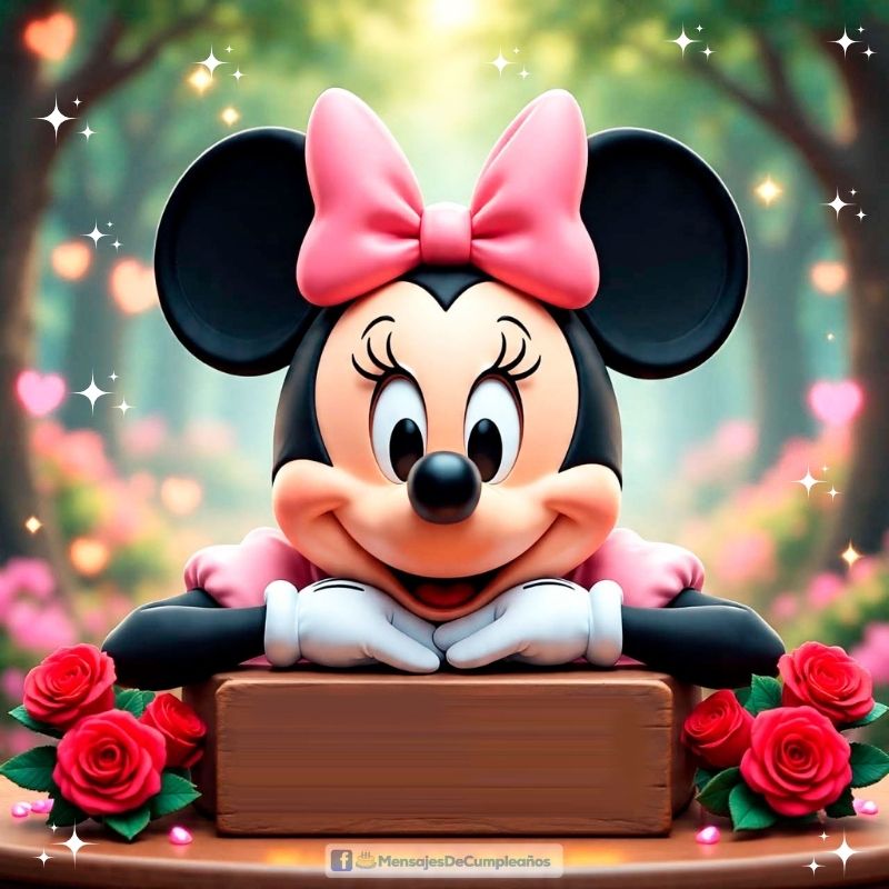 Minnie y Rosas