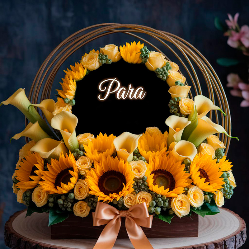 Arreglo de Girasoles