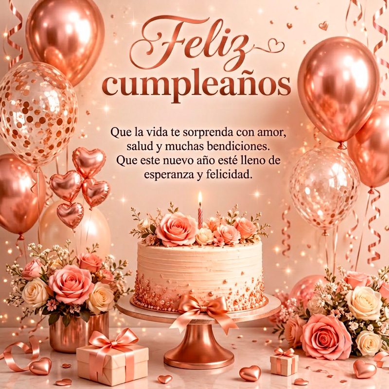 Mensaje de Cumpleaños
