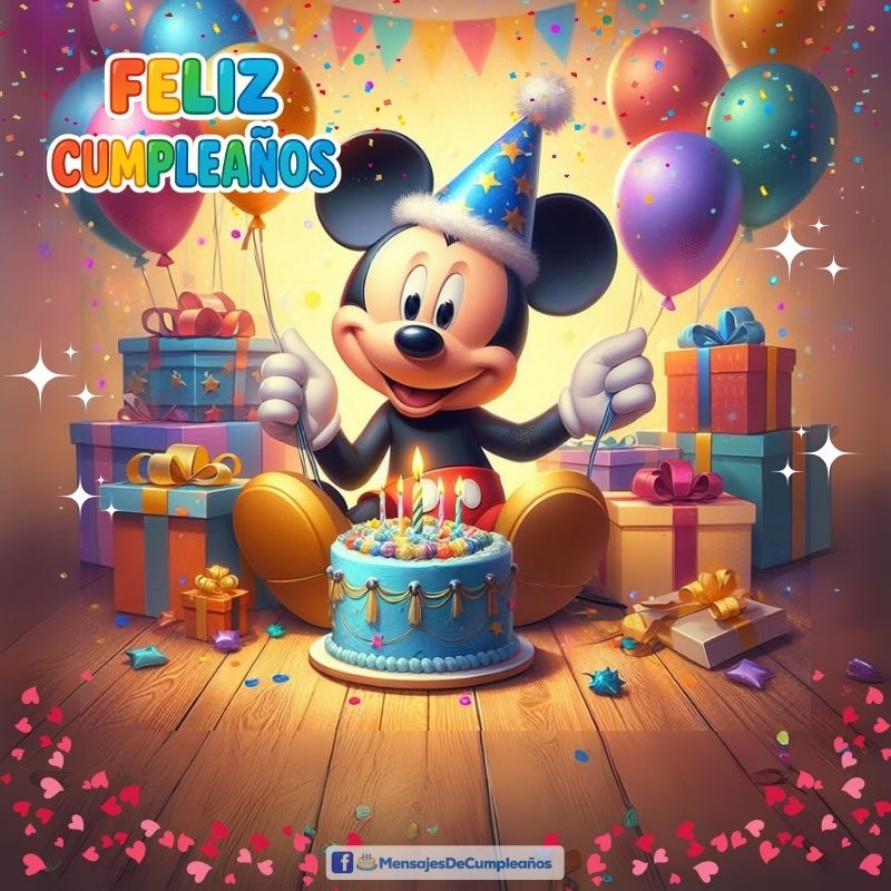 Cumpleaños Micky Mouse