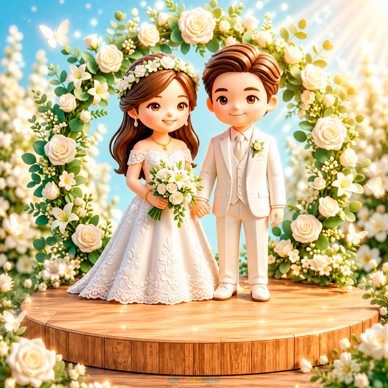 Pareja en boda