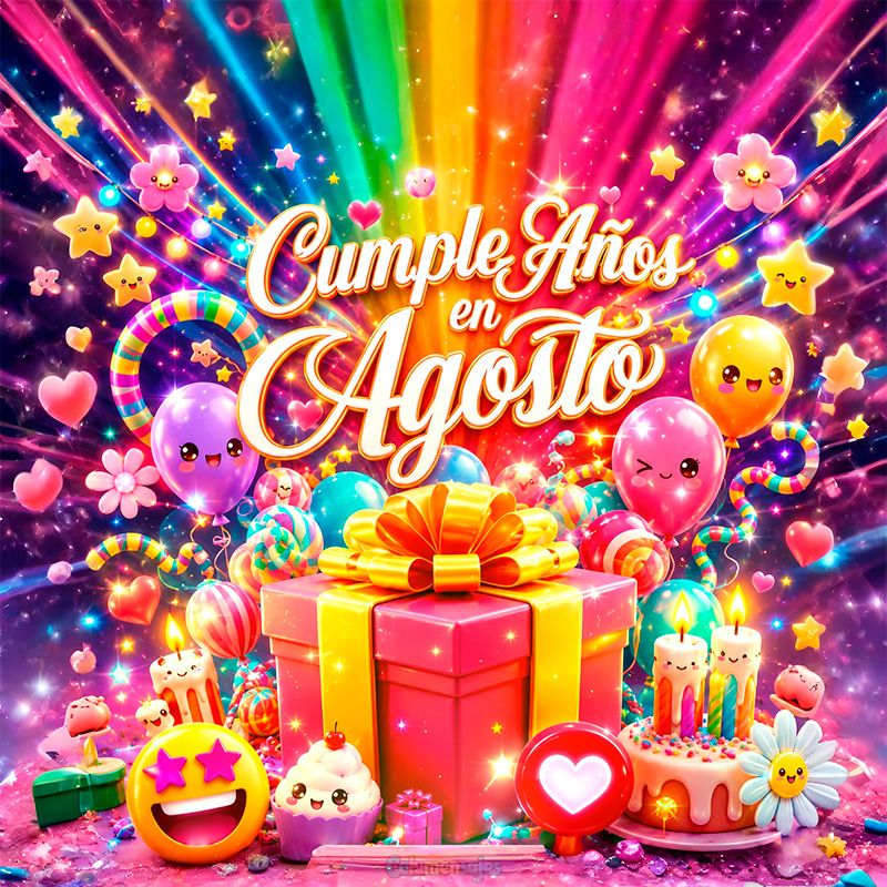 Cumpleaños Agosto