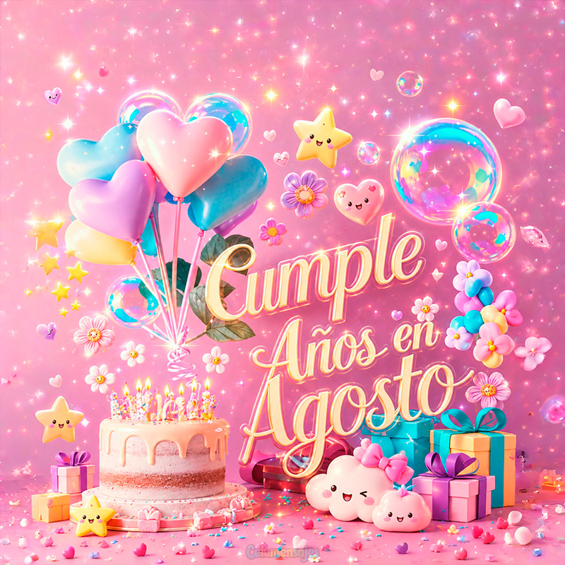 Cumpleaños Agosto