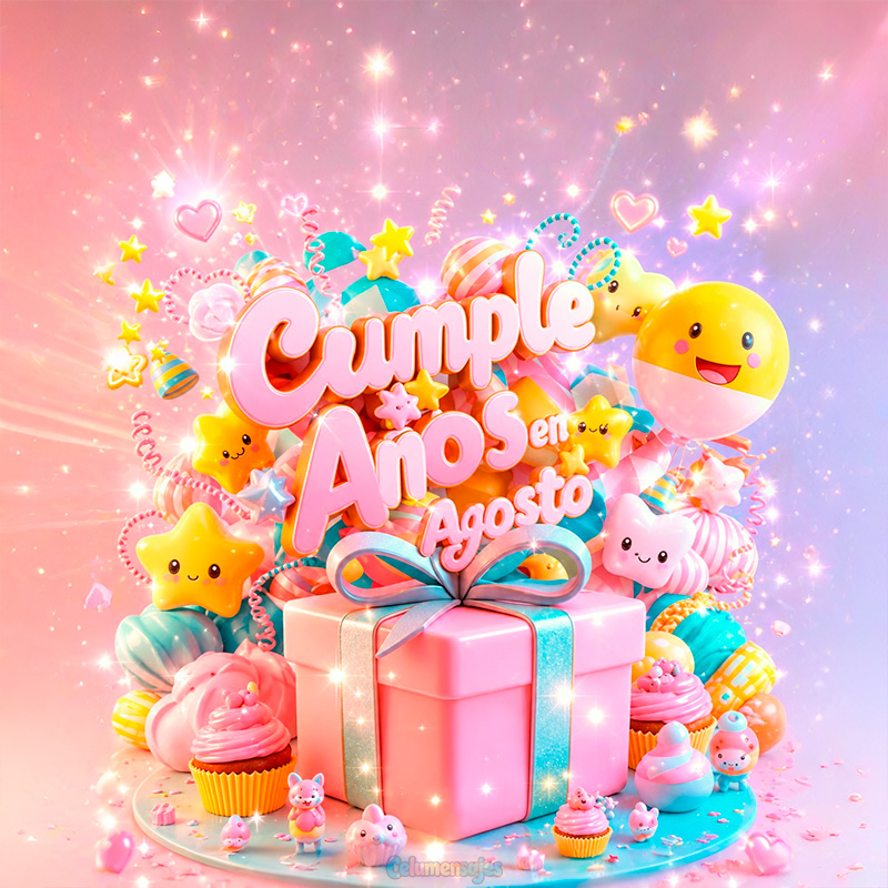 Cumpleaños Agosto