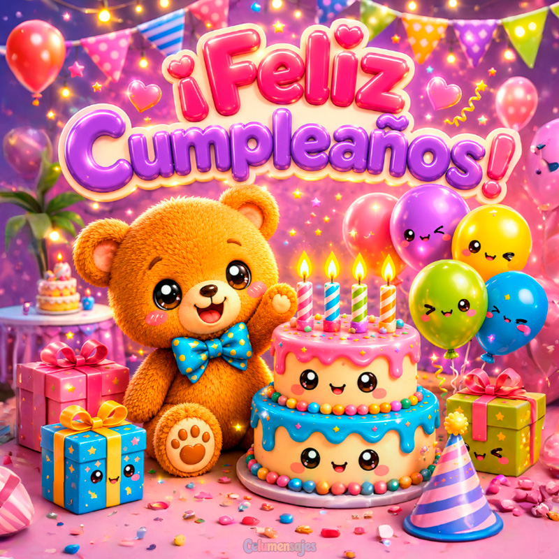 Oso de Cumpleaños