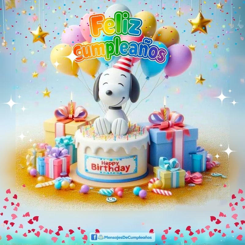 Cumpleaños Snoppy