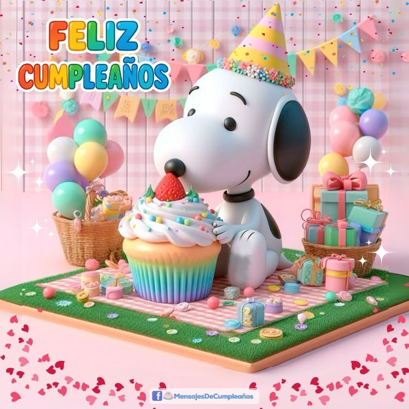 Cumpleaños de Snoppy