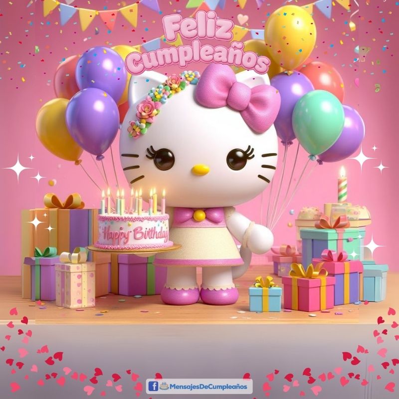 Cumpleaños Hello Kitty