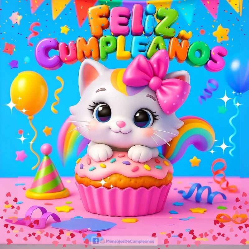 Feliz Cumpleaños Gatita