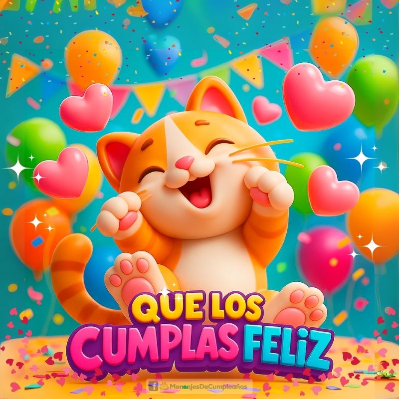 Feliz Cumpleaños Gatito