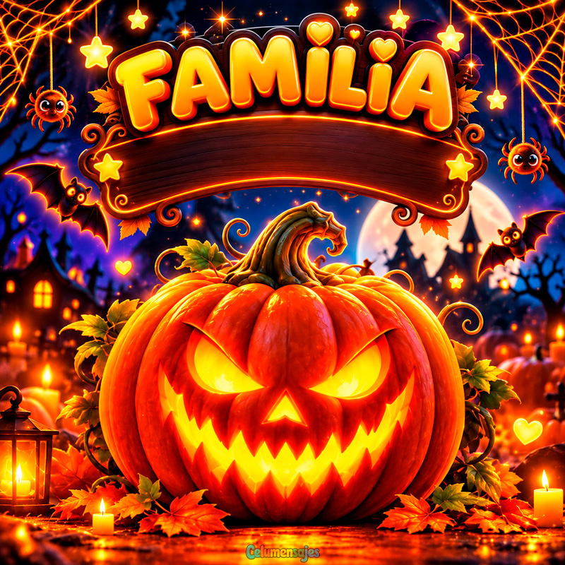 Calabaza Iluminada de Halloween