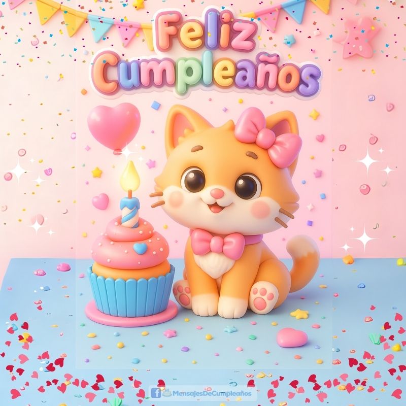 Cumpleaños Gatita