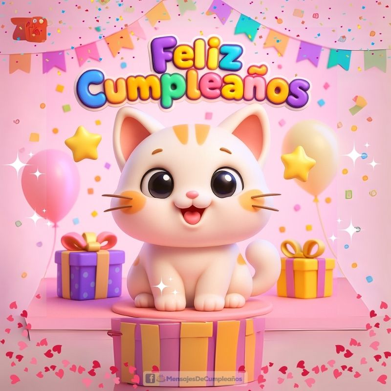 Cumpleaños Gatitos