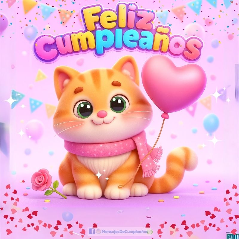Cumpleaños Gatita