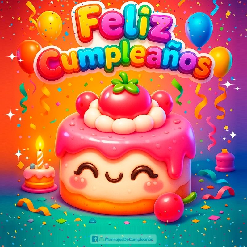 Torta de Cumpleaños y fiesta