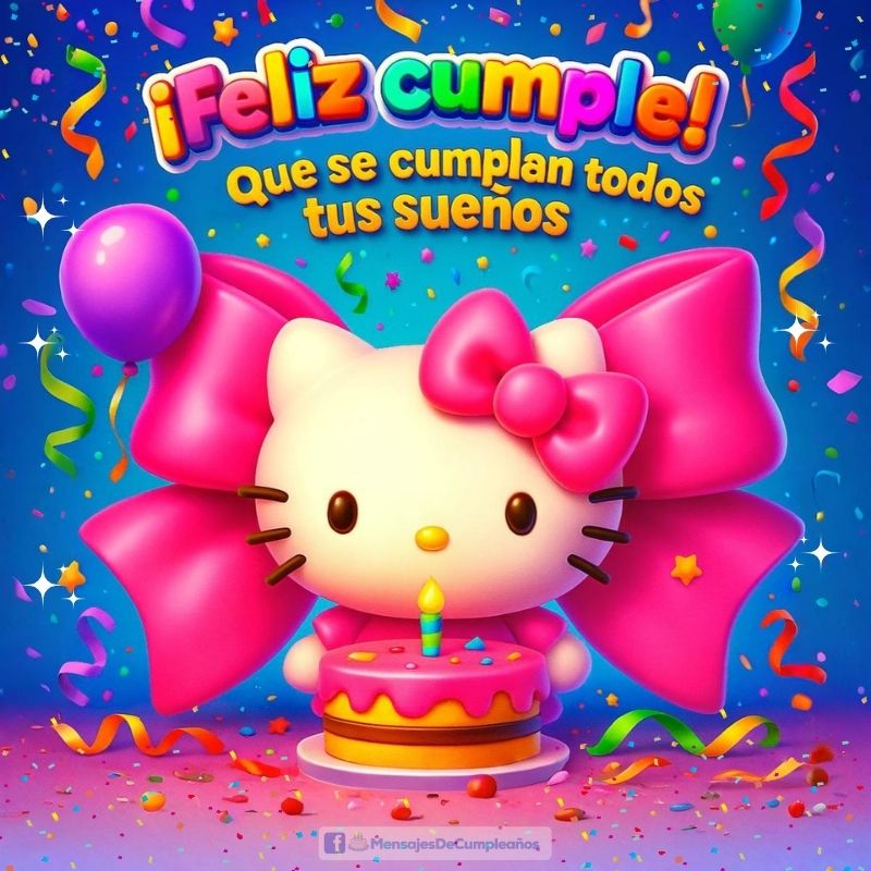 Cumpleaños Hello Kitty
